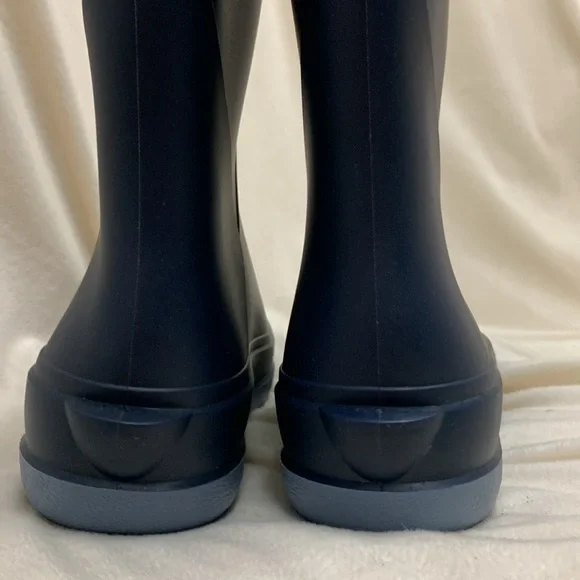 Cat & Jack Blue Rubber Boots Size 4 - Picture 3 of 5